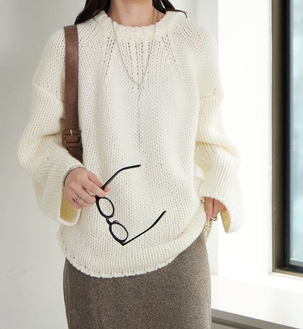  「ざっくり編みニット」|ニット・セーター|