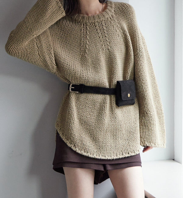  「ざっくり編みニット」|ニット・セーター|