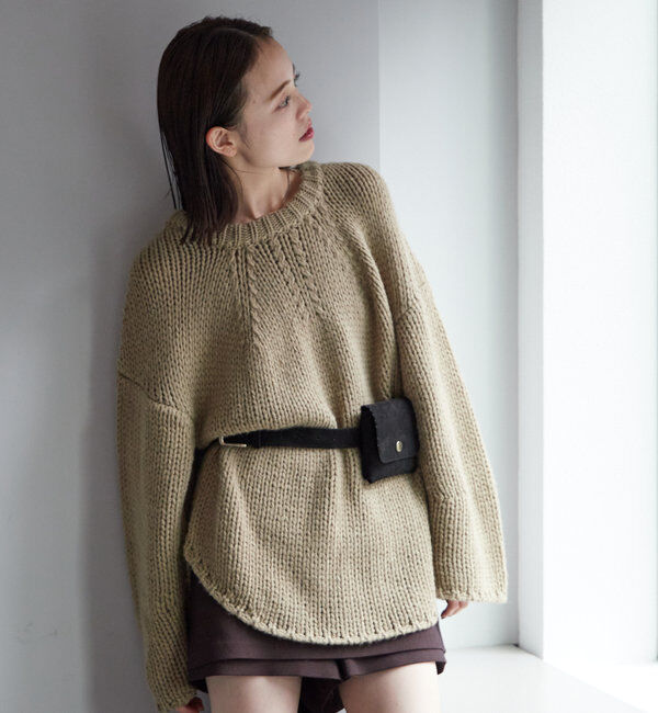  「ざっくり編みニット」|ニット・セーター|