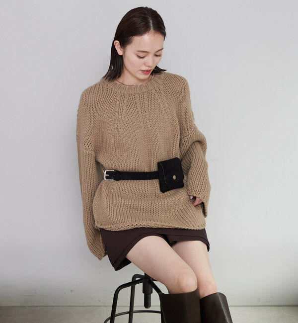 「ざっくり編みニット」|ニット・セーター|