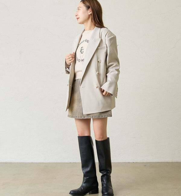  「[mline]オーバージャケット」|テーラードジャケット|