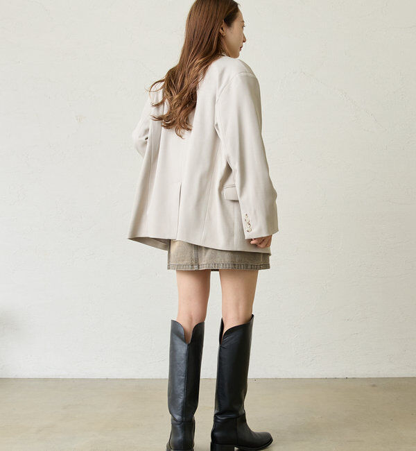  「[mline]オーバージャケット」|テーラードジャケット|