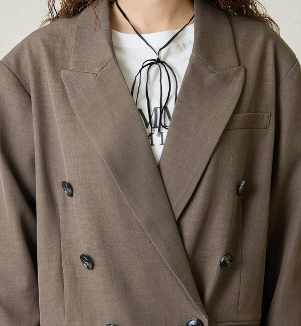  「[mline]オーバージャケット」|テーラードジャケット|