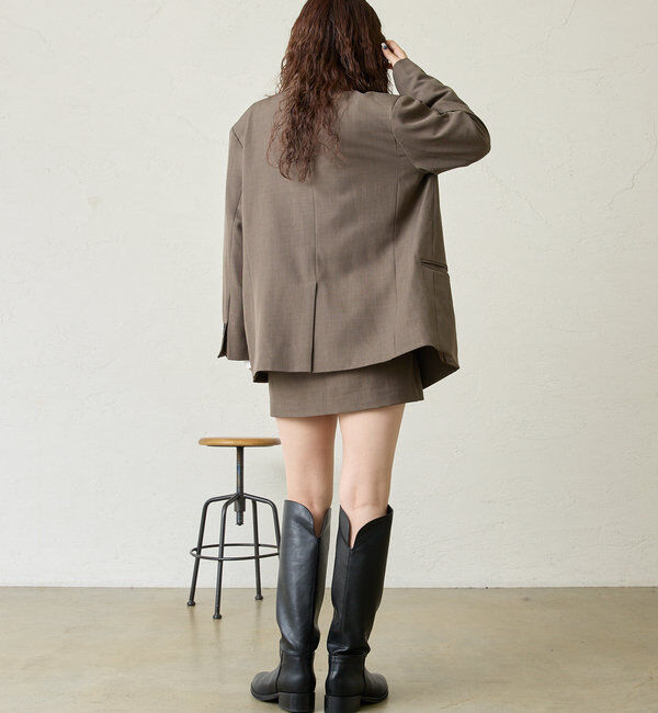  「[mline]オーバージャケット」|テーラードジャケット|