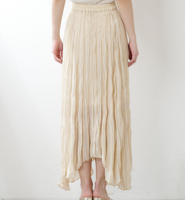  「楊柳クリンクルフレアスカート」|スカート|