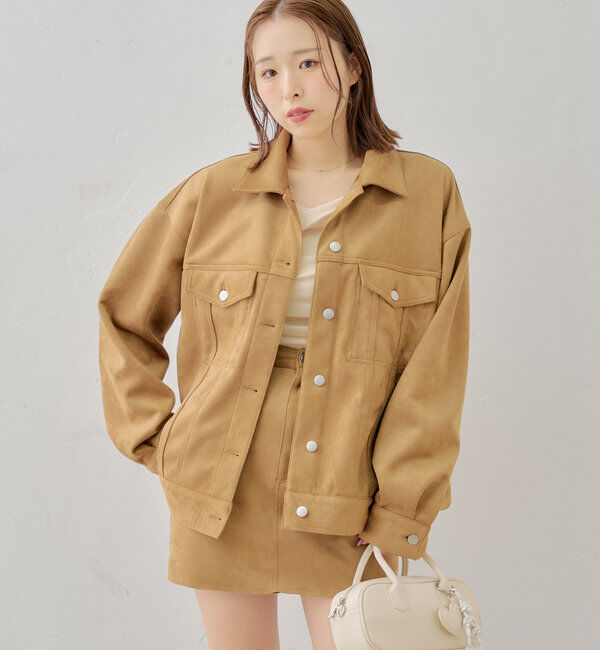  「【セットアップ対応】ルーズデニムGジャン」|デニムジャケット|