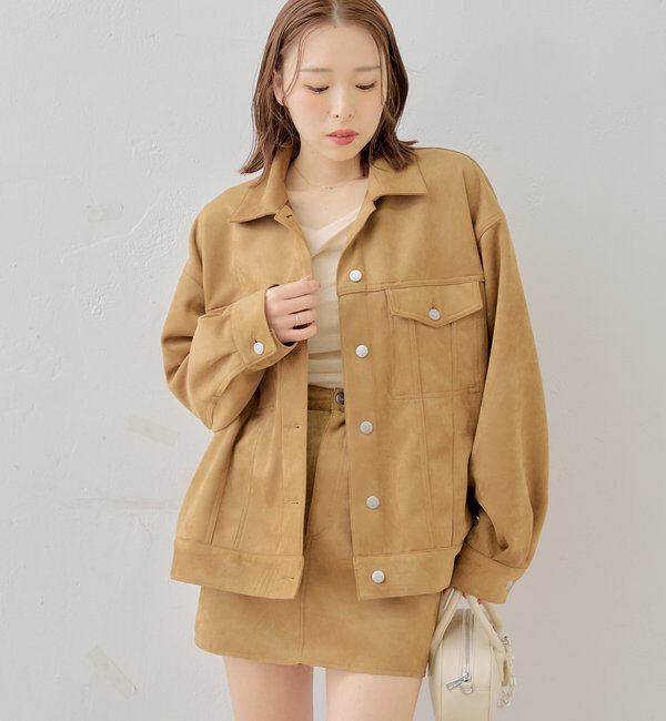  「【セットアップ対応】ルーズデニムGジャン」|デニムジャケット|