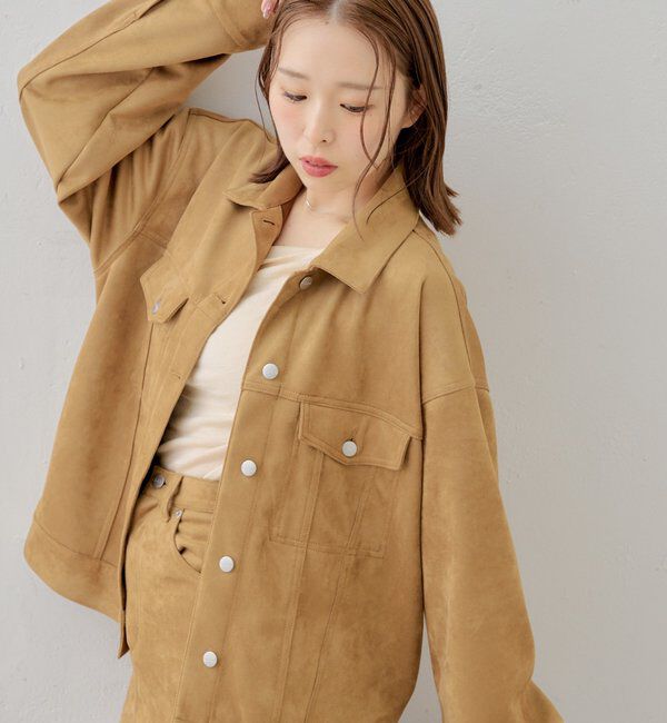  「【セットアップ対応】ルーズデニムGジャン」|デニムジャケット|