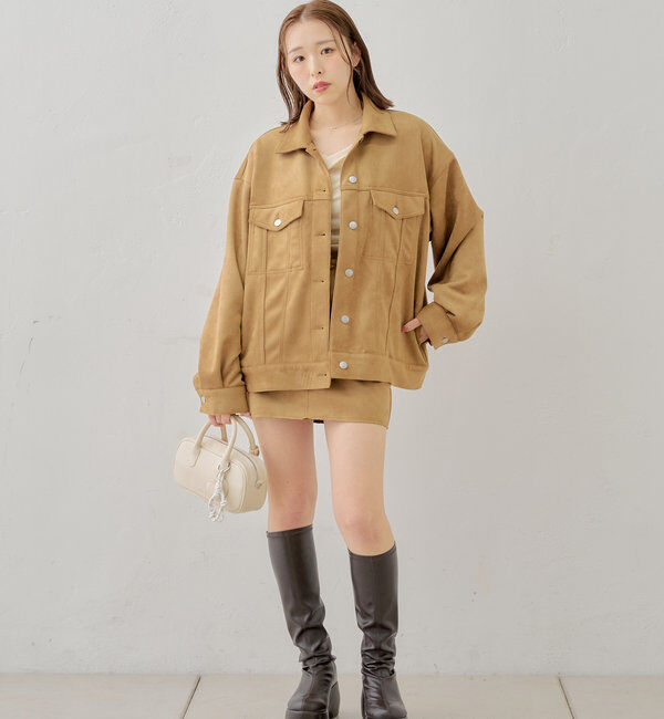  「【セットアップ対応】ルーズデニムGジャン」|デニムジャケット|