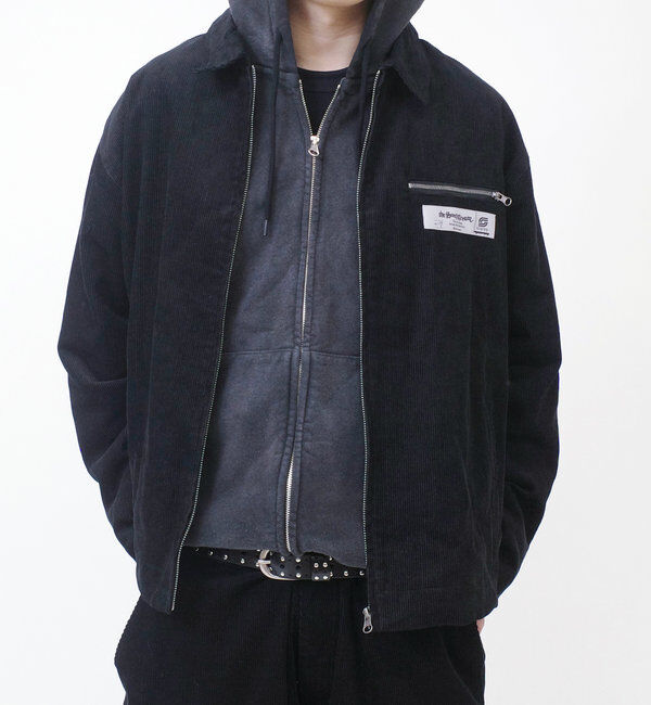  「＊セットアップ可能品番【Sourcream】コーデュロイジップブルゾン」|ブルゾン・スタジャン|
