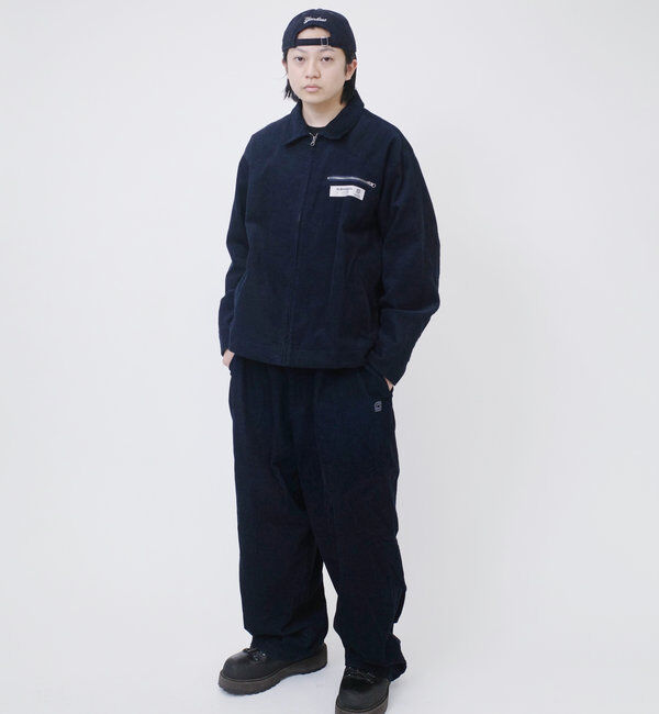  「＊セットアップ可能品番【Sourcream】コーデュロイジップブルゾン」|ブルゾン・スタジャン|