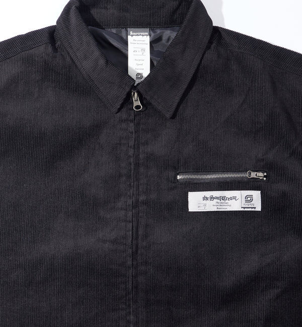  「＊セットアップ可能品番【Sourcream】コーデュロイジップブルゾン」|ブルゾン・スタジャン|