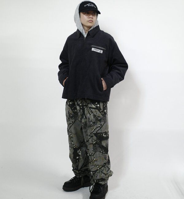  「＊セットアップ可能品番【Sourcream】コーデュロイジップブルゾン」|ブルゾン・スタジャン|