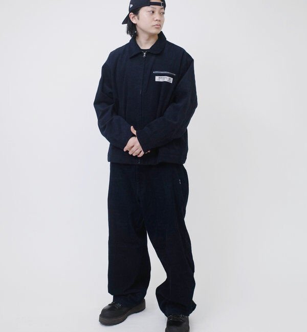  「＊セットアップ可能品番【Sourcream】コーデュロイジップブルゾン」|ブルゾン・スタジャン|
