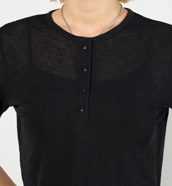  「シアーヘンリーTEE」|Tシャツ・カットソー|