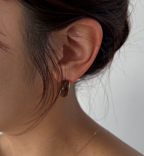  「〈GOLDY/ゴールディ〉ストーンビンテージ調ピアス」|リング|