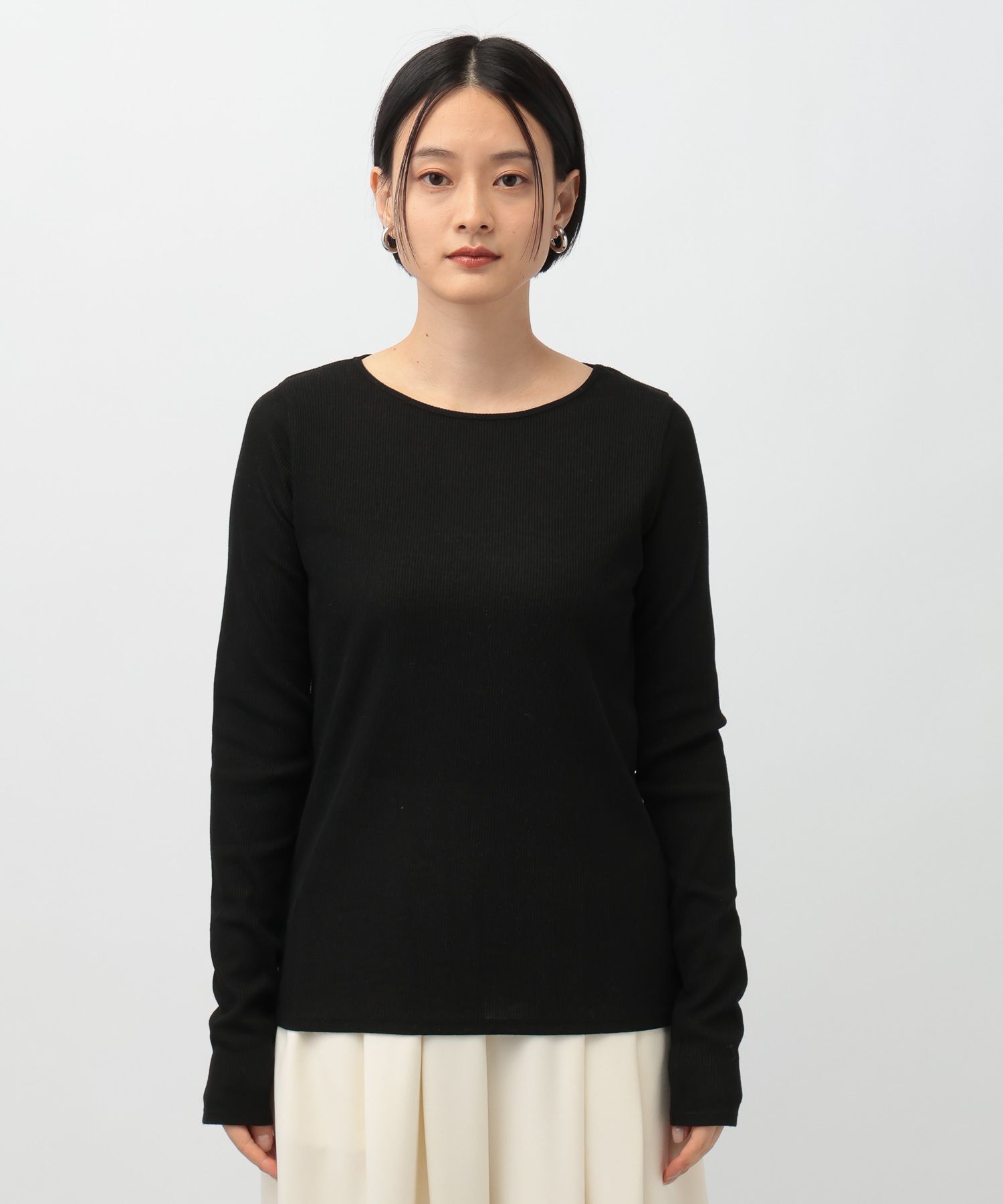 A part by 「ラメメボート_長袖」|Tシャツ・カットソー|