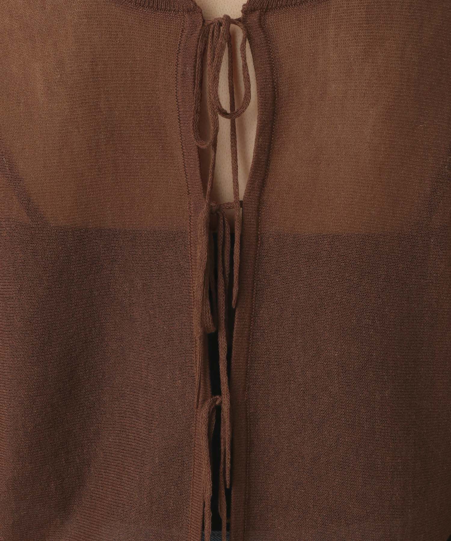 A part by 「バックリボンプルオーバー_5分袖」|ニット・セーター|