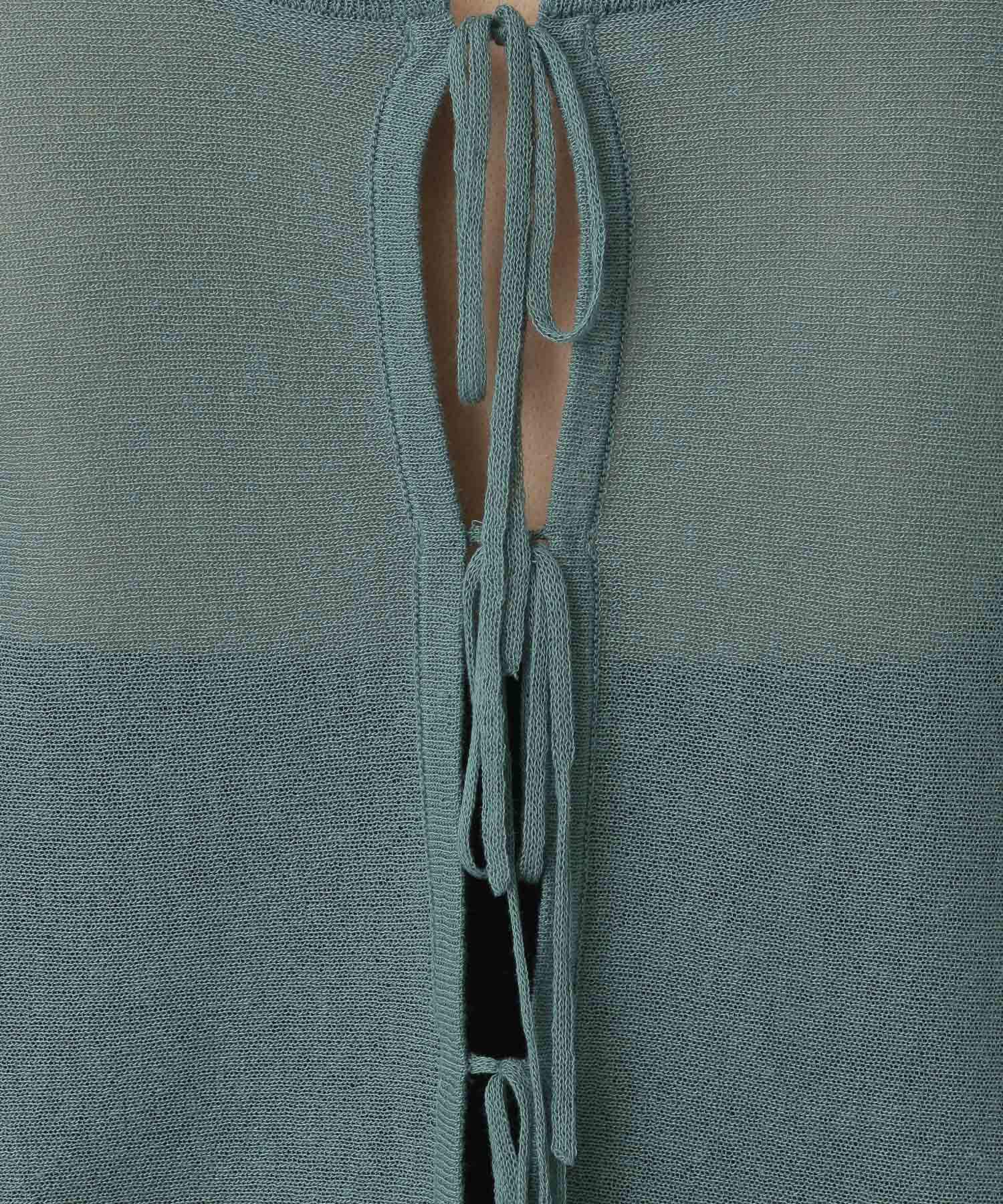 A part by 「バックリボンプルオーバー_5分袖」|ニット・セーター|