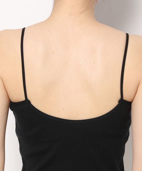 LOWRYS FARM「スタイルＵＰカップクロップドキャミソール」|キャミソール|