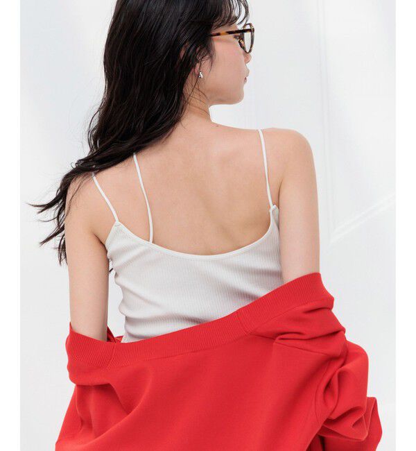 LOWRYS FARM「スタイルUPカップアシメキャミ」|シャツ・ブラウス|