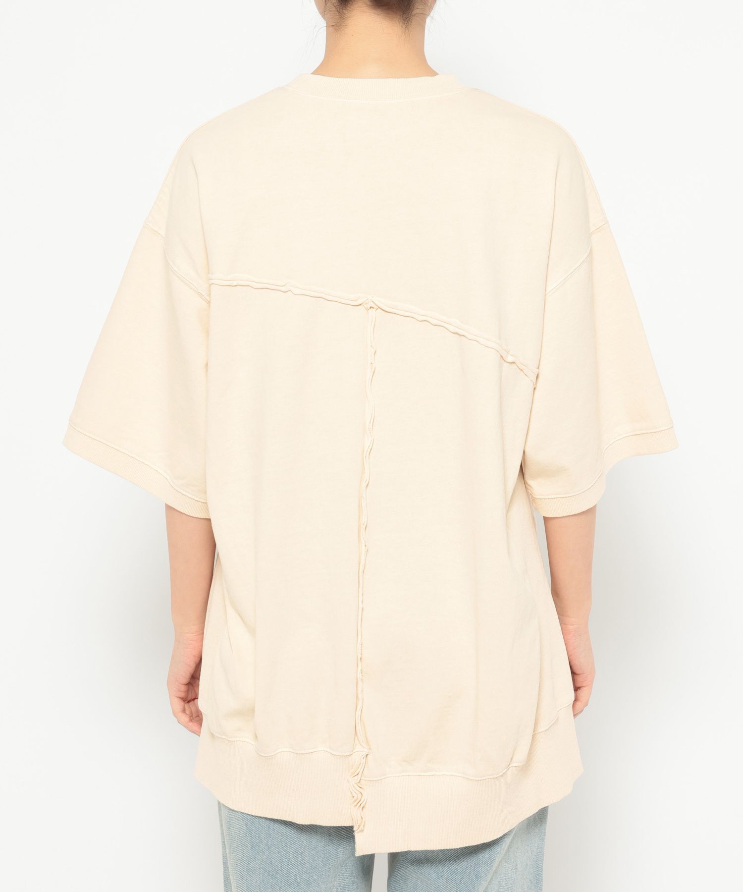 LOWRYS FARM「【選べるSHORT&LONG丈あり】ピグメントリメイク５Ｓ」|Tシャツ・カットソー|