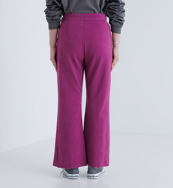 collex「【WEB限定】ウール混　カットポンチフレアパンツ」|その他|