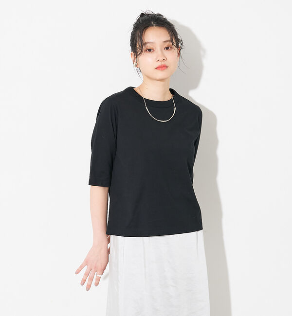 collex「ベーシックコットンTシャツ」|Tシャツ・カットソー|ブラック