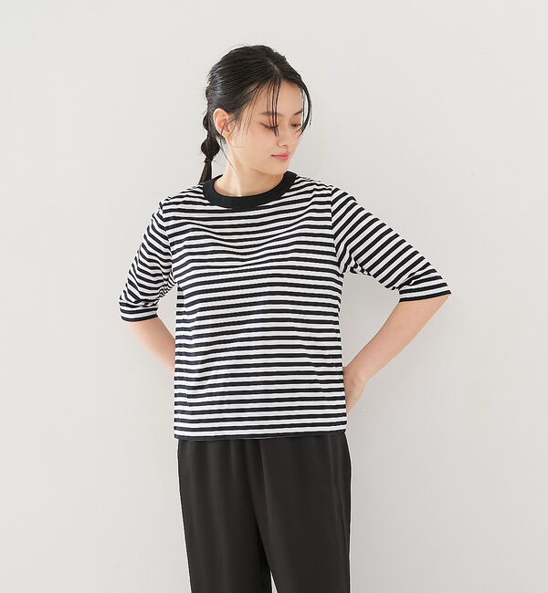 collex「ベーシックコットンTシャツ」|Tシャツ・カットソー|ブラック系その他1