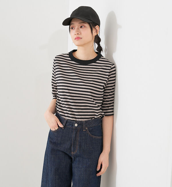 collex「ベーシックコットンTシャツ」|Tシャツ・カットソー|グレー系その他1