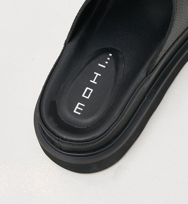 collex「【MOHI/モヒ】 ダブルバックル レザーサンダル」|サンダル|