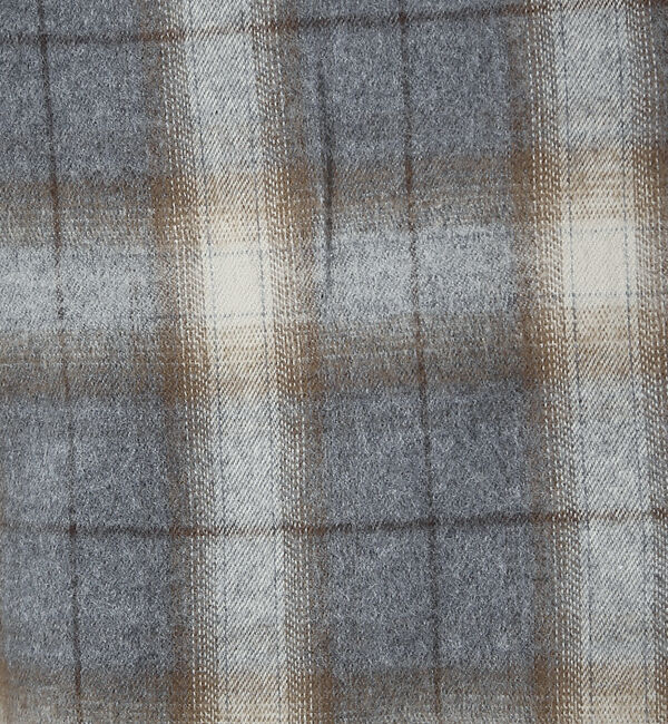 ABAHOUSE「ブラッシュド オーバーチェック シャツ」|シャツ・ブラウス|