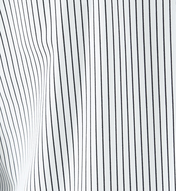 ABAHOUSE「【FLEX SHIRTS】接触冷感  ペンストライプシャツ」|シャツ・ブラウス|