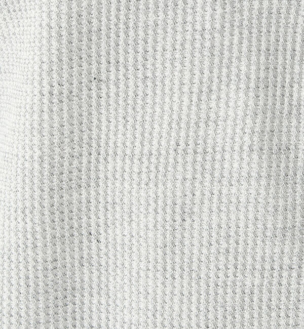 ABAHOUSE「【JEMORGAN/ジェーイーモーガン】ワッフル ヘンリーネック ロングスリーブ」|Tシャツ・カットソー|