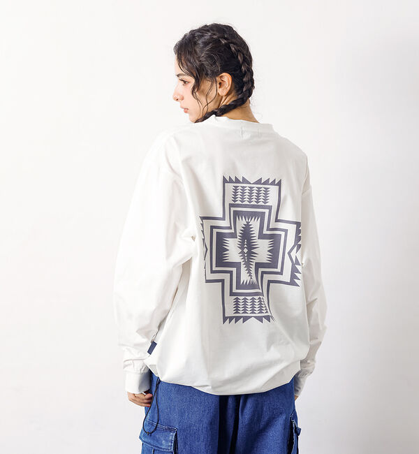 ABAHOUSE「【PENDLETON/ペンドルトン】SOLOTEX /ソロテックス/Jersey」|Tシャツ・カットソー|オフホワイト