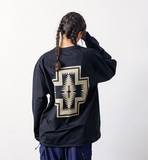 ABAHOUSE「【PENDLETON/ペンドルトン】SOLOTEX /ソロテックス/Jersey」|Tシャツ・カットソー|ブラック