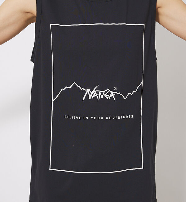ABAHOUSE「【NANGA/ナンガ】DRYMIX FRAME ノースリーブ/タンクトップ」|Tシャツ・カットソー|
