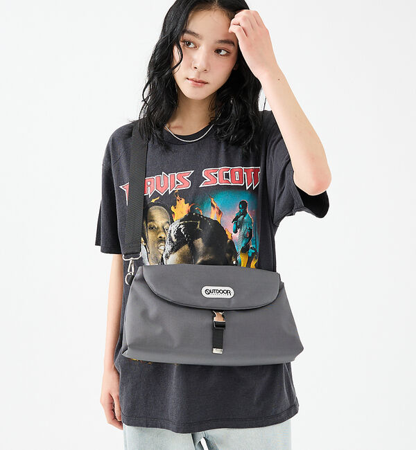 ABAHOUSE「【OUTDOOR PRODUCTS / アウトドアプロダクツ】 Flap Sho」|ショルダー・メッセンジャー|