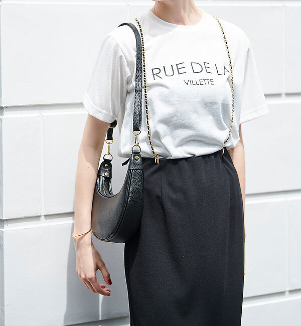 Rouge vif「カットジャージサイドラインスカート」|スカート|