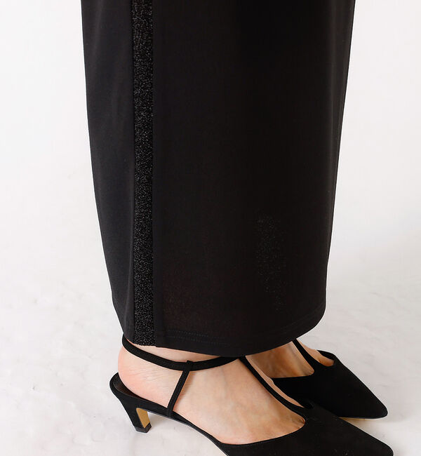 Rouge vif「カットジャージサイドラインスカート」|スカート|