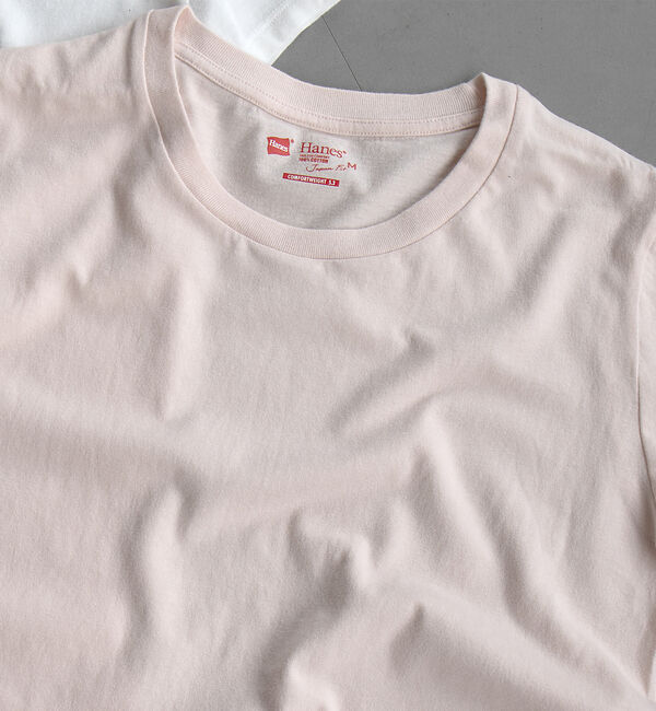 Rouge vif「【Hanes / ヘインズ】クルーネックTシャツ/ジャパンフィット/コットン10」|Tシャツ・カットソー|