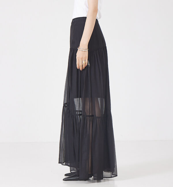 The Store by C' 「【COCUCA】シアーギャザースカート」|スカート|