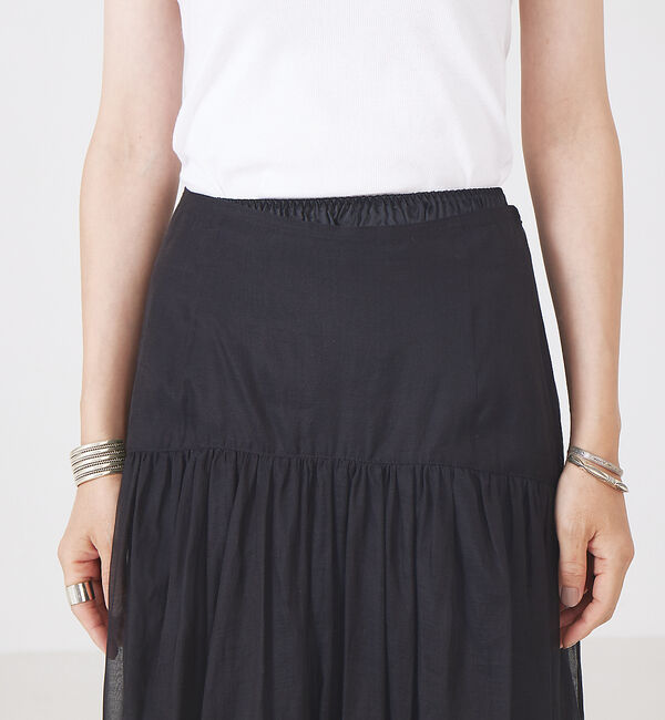 The Store by C' 「【COCUCA】シアーギャザースカート」|スカート|