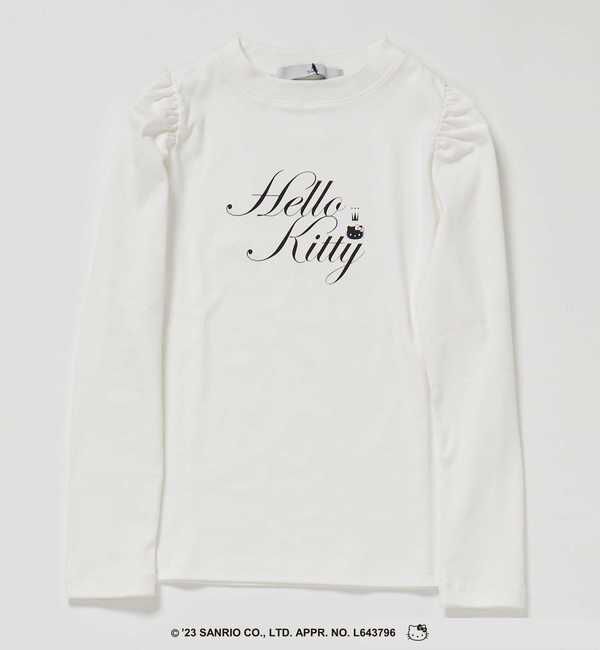  「【メルローズ50周年限定】Hello kitty &times; TIARA ロングTシャツ」|Tシャツ・カットソー|