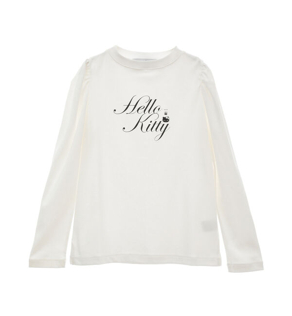  「【メルローズ50周年限定】Hello kitty &times; TIARA ロングTシャツ」|Tシャツ・カットソー|