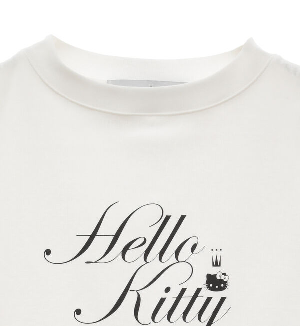  「【メルローズ50周年限定】Hello kitty &times; TIARA ロングTシャツ」|Tシャツ・カットソー|
