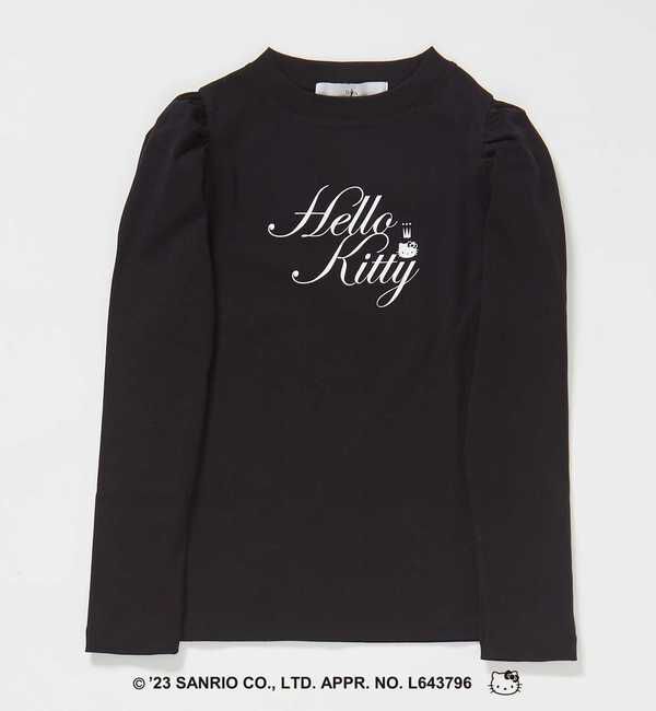  「【メルローズ50周年限定】Hello kitty &times; TIARA ロングTシャツ」|Tシャツ・カットソー|
