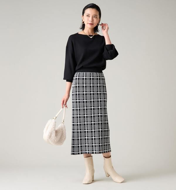 TIARA「リラックスリブニット」|ニット・セーター|