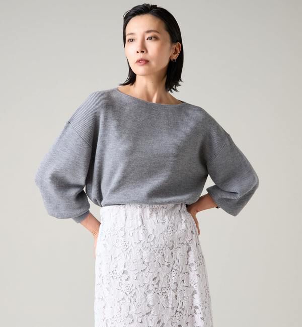 TIARA「リラックスリブニット」|ニット・セーター|