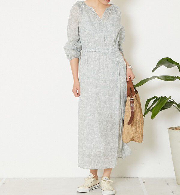 Liesse「ペイズリワンピース」|ワンピース|ライトグリーン